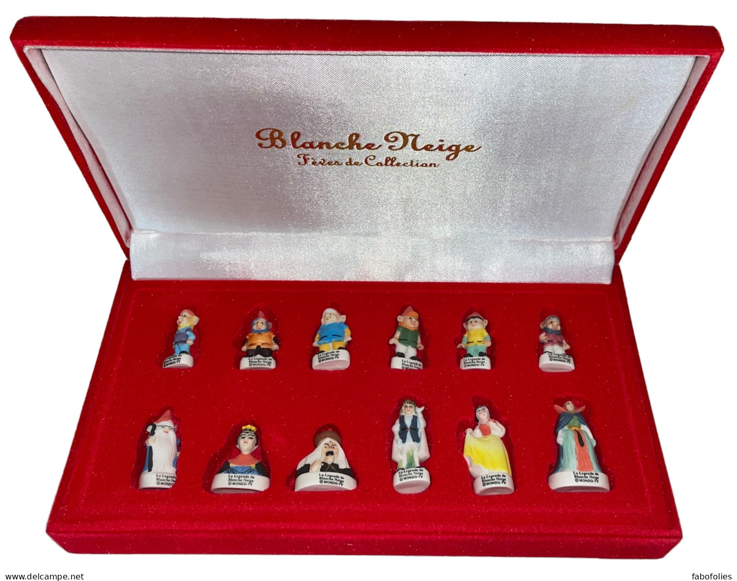 Coffret De 12 Fèves La Légende De Blanche Neige II - Cartoni Animati