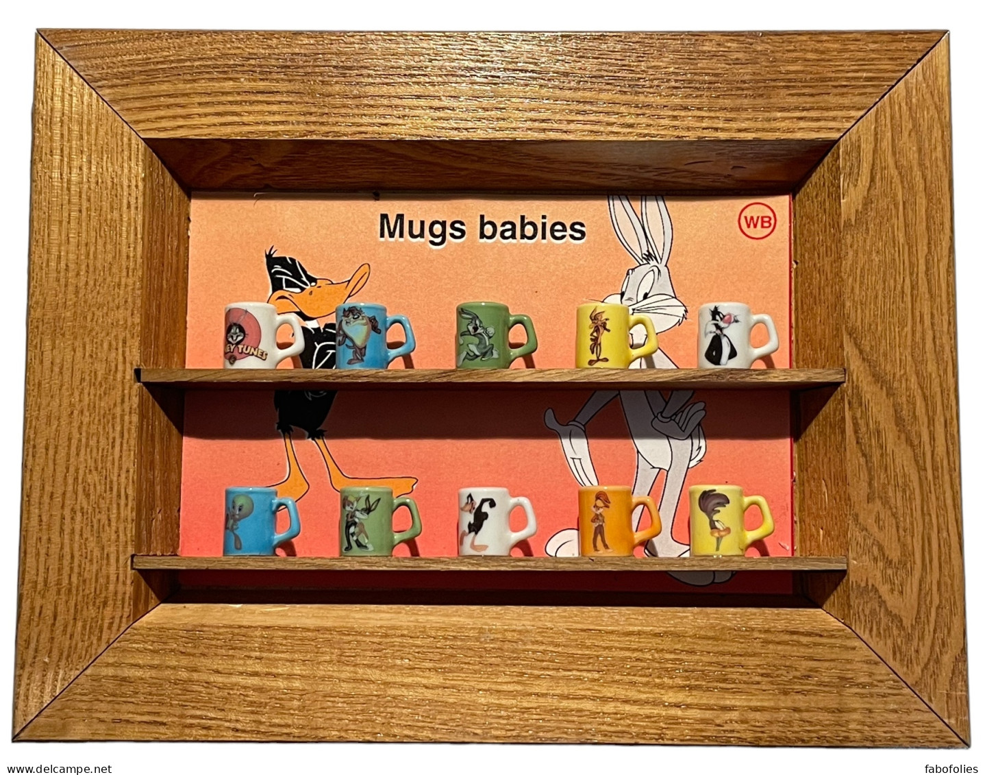 Coffret De 10 Fèves Mugs Babies - Cartoons