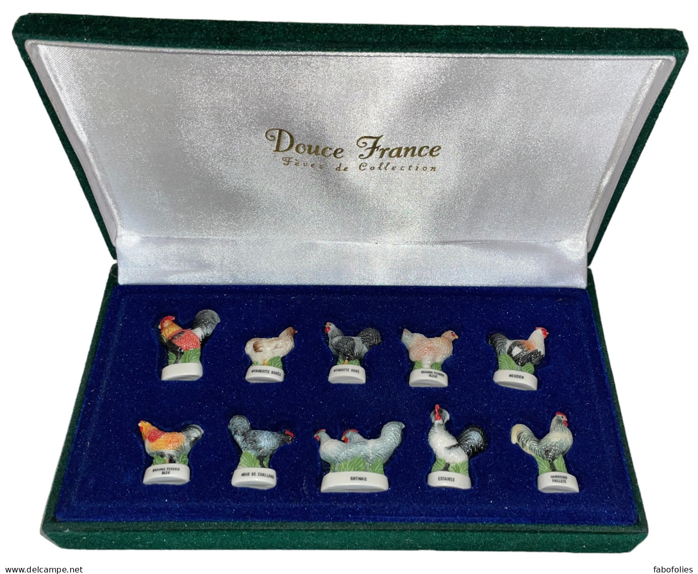 Coffret De 10 Fèves Douce France - Animaux