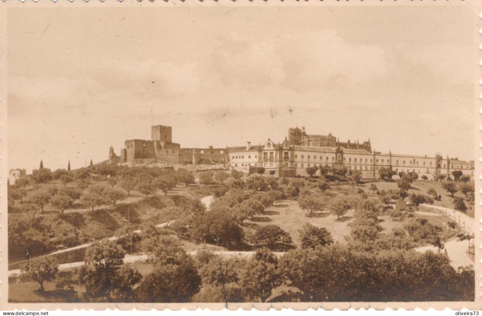 TOMAR - Vista Do Conjunto Do Castelo E Do Convento - PORTUGAL - Santarem