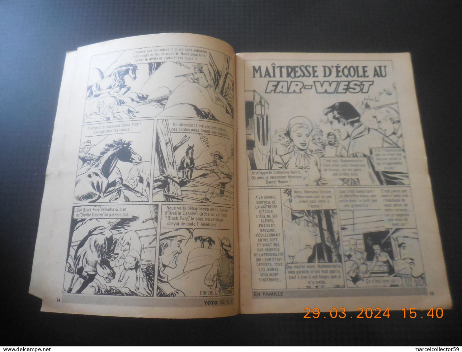 Aventures  Boum N°28 Année 1959 Be - Small Size