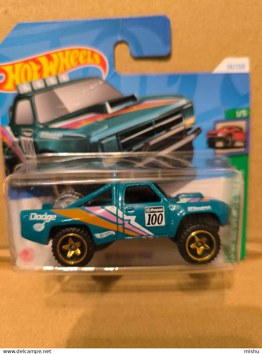 2024 Hot Wheels 38/250 HW REVERSE RAKE 1/5 - '87 Dodge D100 - Otros & Sin Clasificación