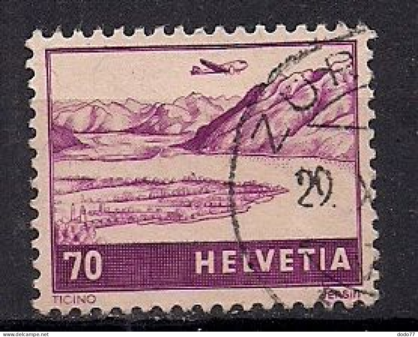 SUISSE  POSTE AERIENNE    N°    31     OBLITERE - Used Stamps