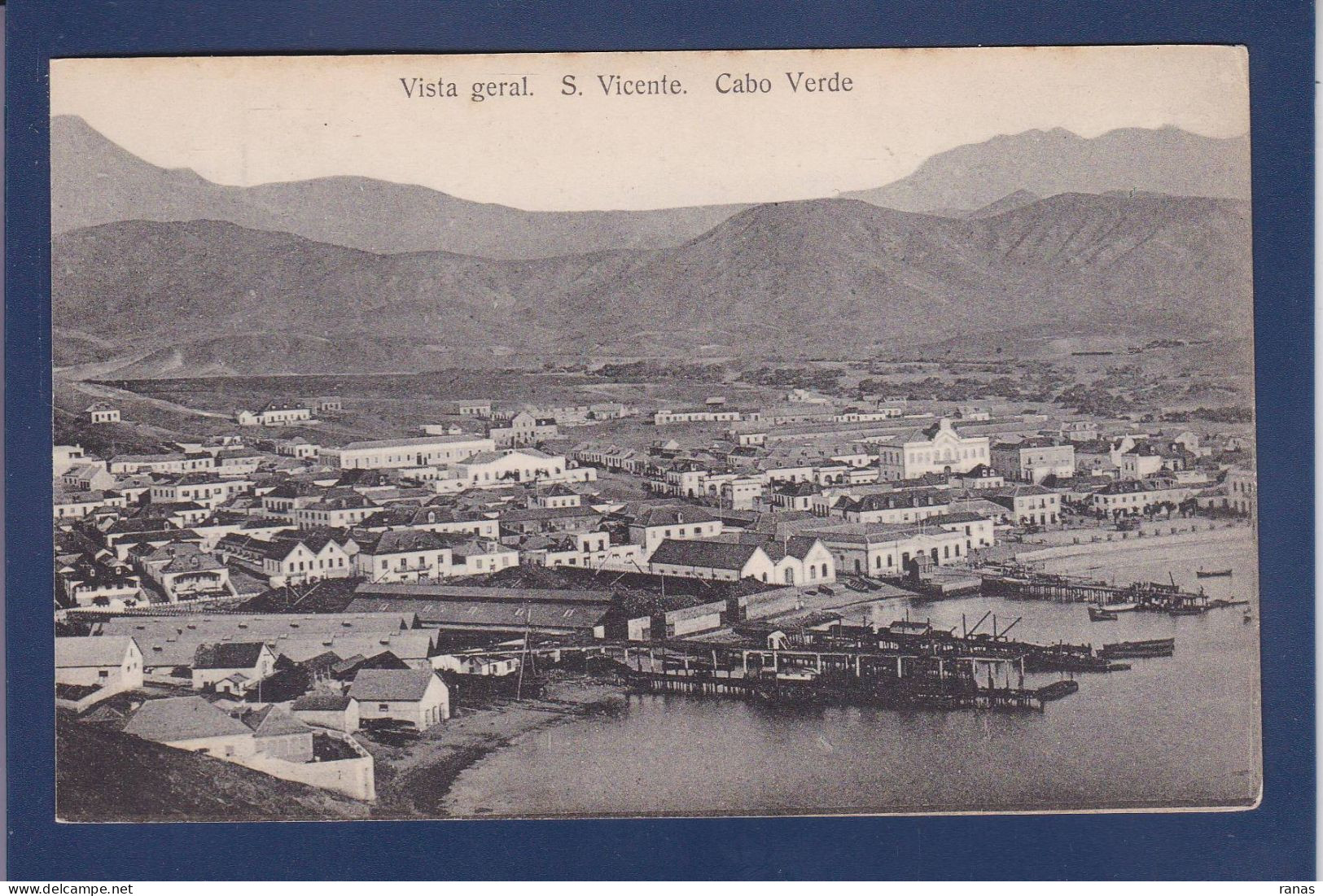 CPA Cap Vert Cabo Verde Colonie Portugal Sao Vicente Non Circulée - Cap Vert