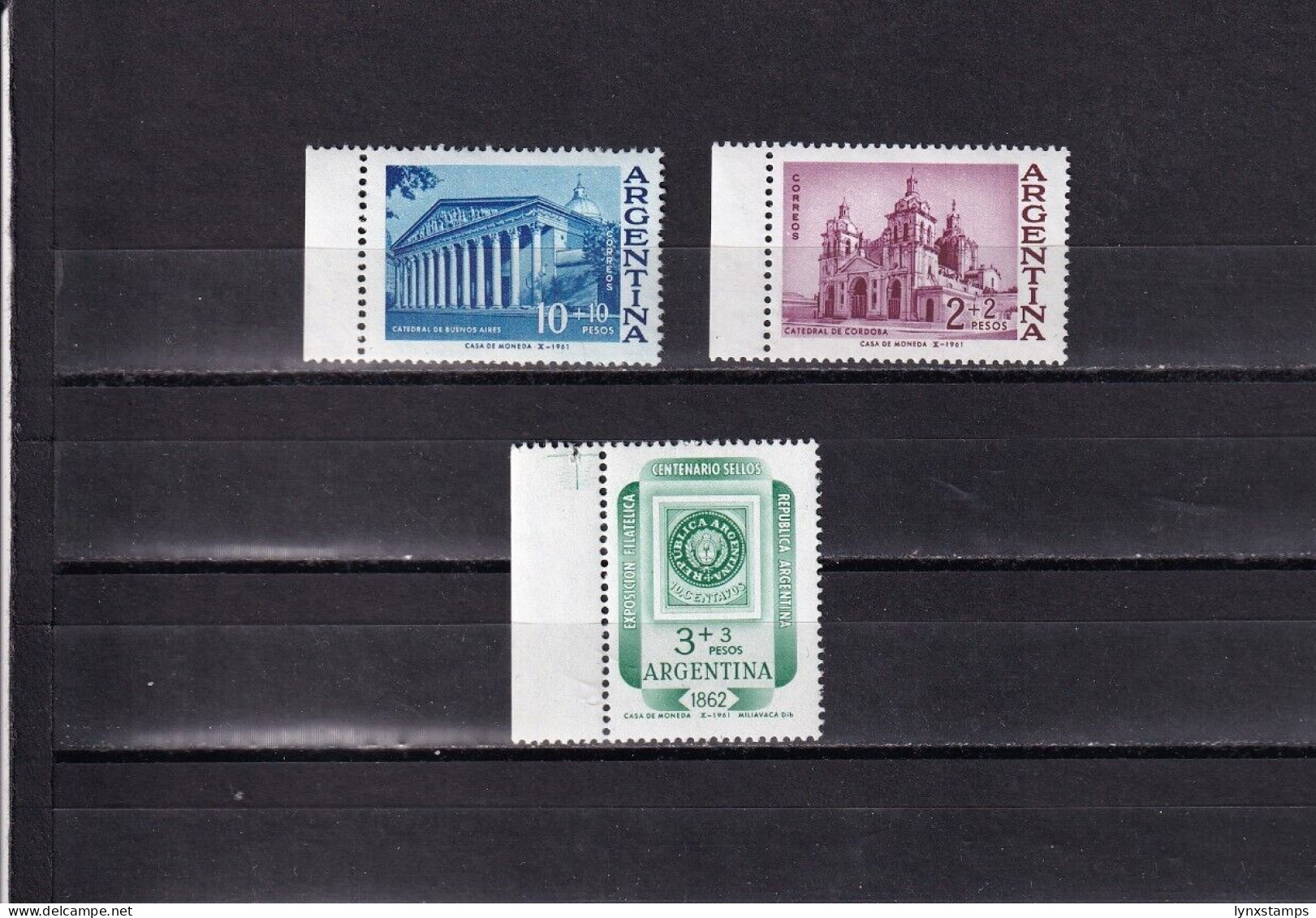 SA04 Argentina 1961 Inter Philatelic Exposition Argentina 1962 Mint Stamps - Unused Stamps