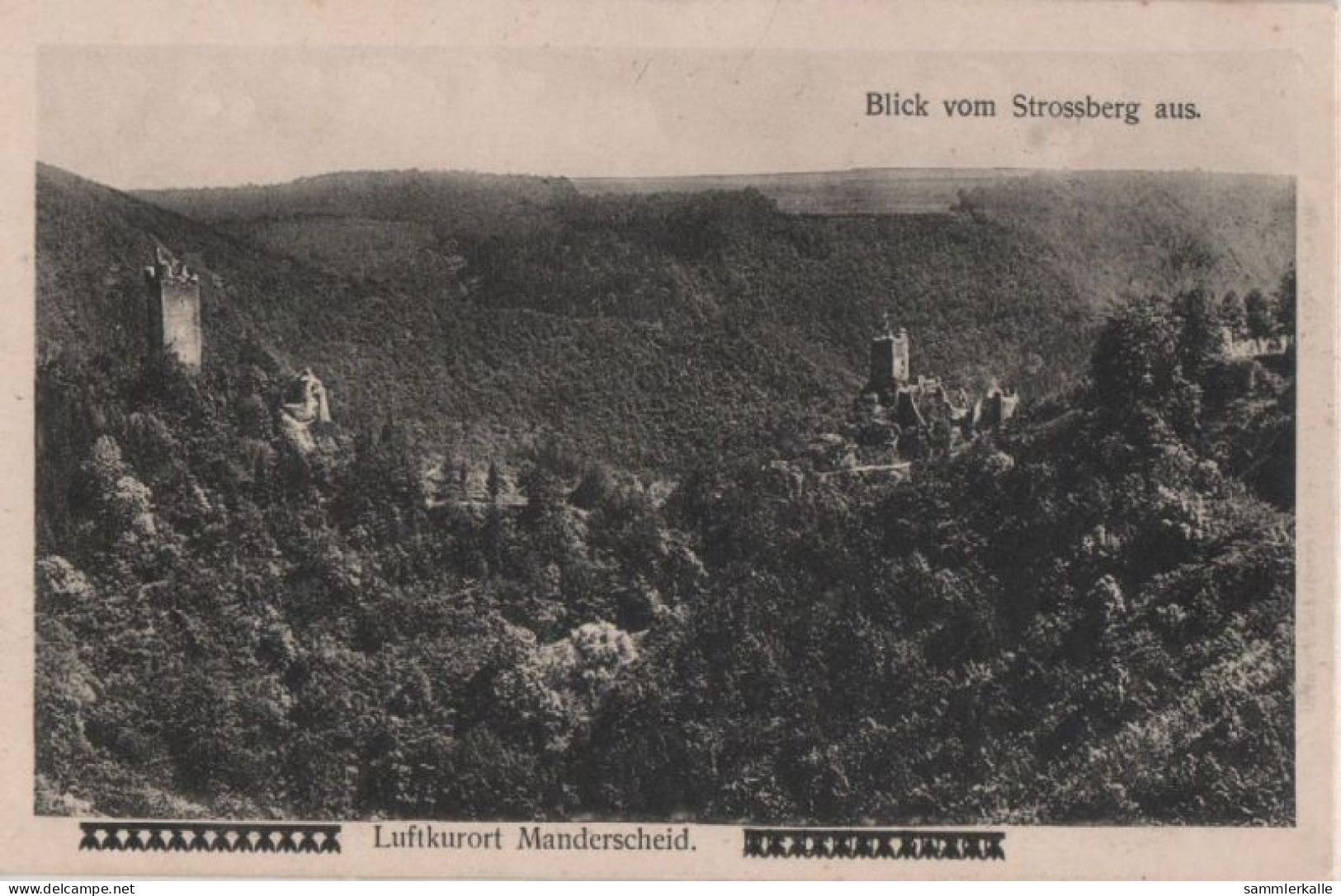 86266 - Manderscheid - Blick Vom Strossberg - Ca. 1955 - Manderscheid