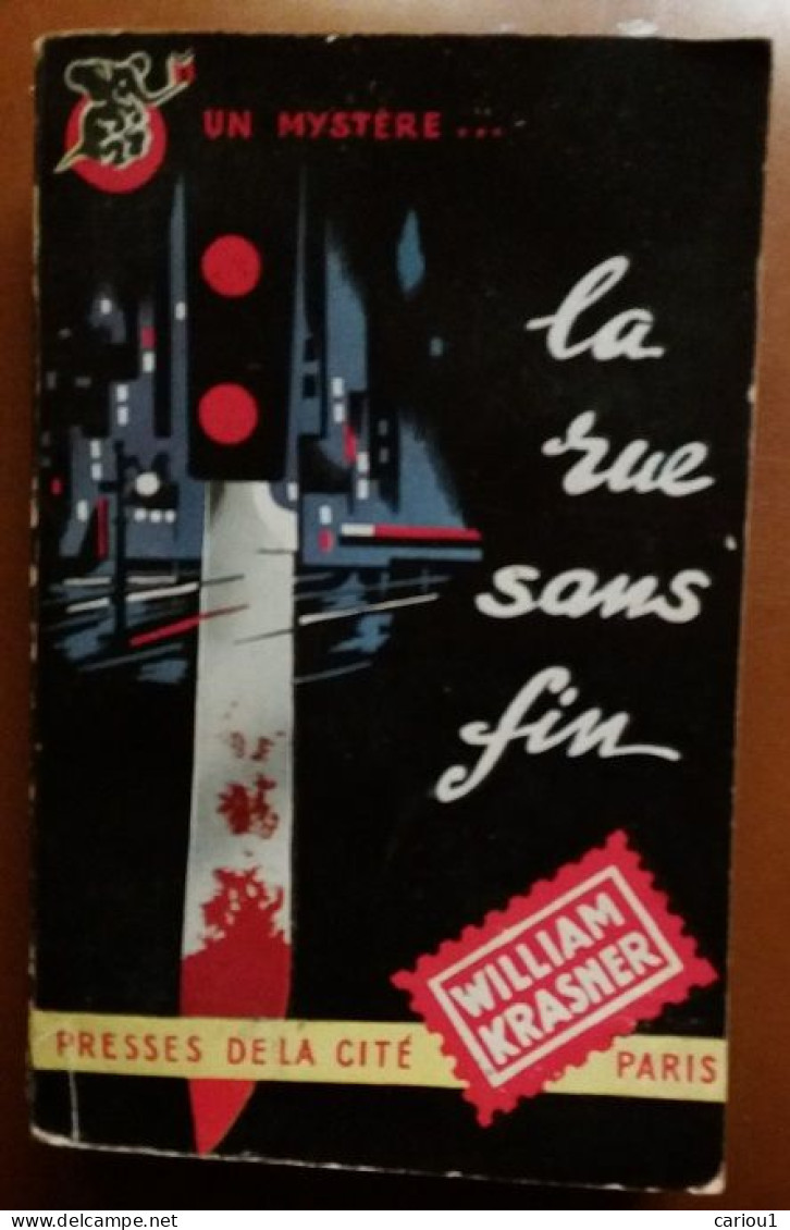 C1 William KRASNER La RUE SANS FIN 1950 Un MYSTERE # 11 Walk The Dark Streets Port INCLUS FRANCE - Presses De La Cité