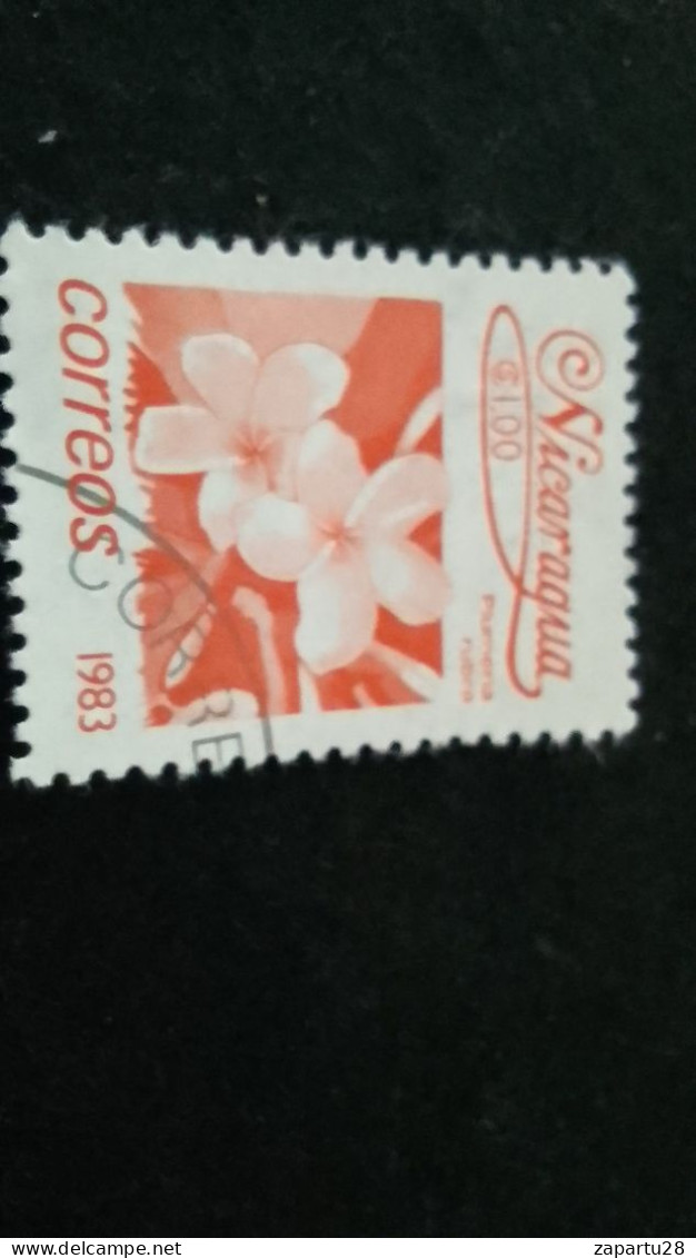 NİARAGUA-1987   10  CORD     DAMGALI - Nicaragua