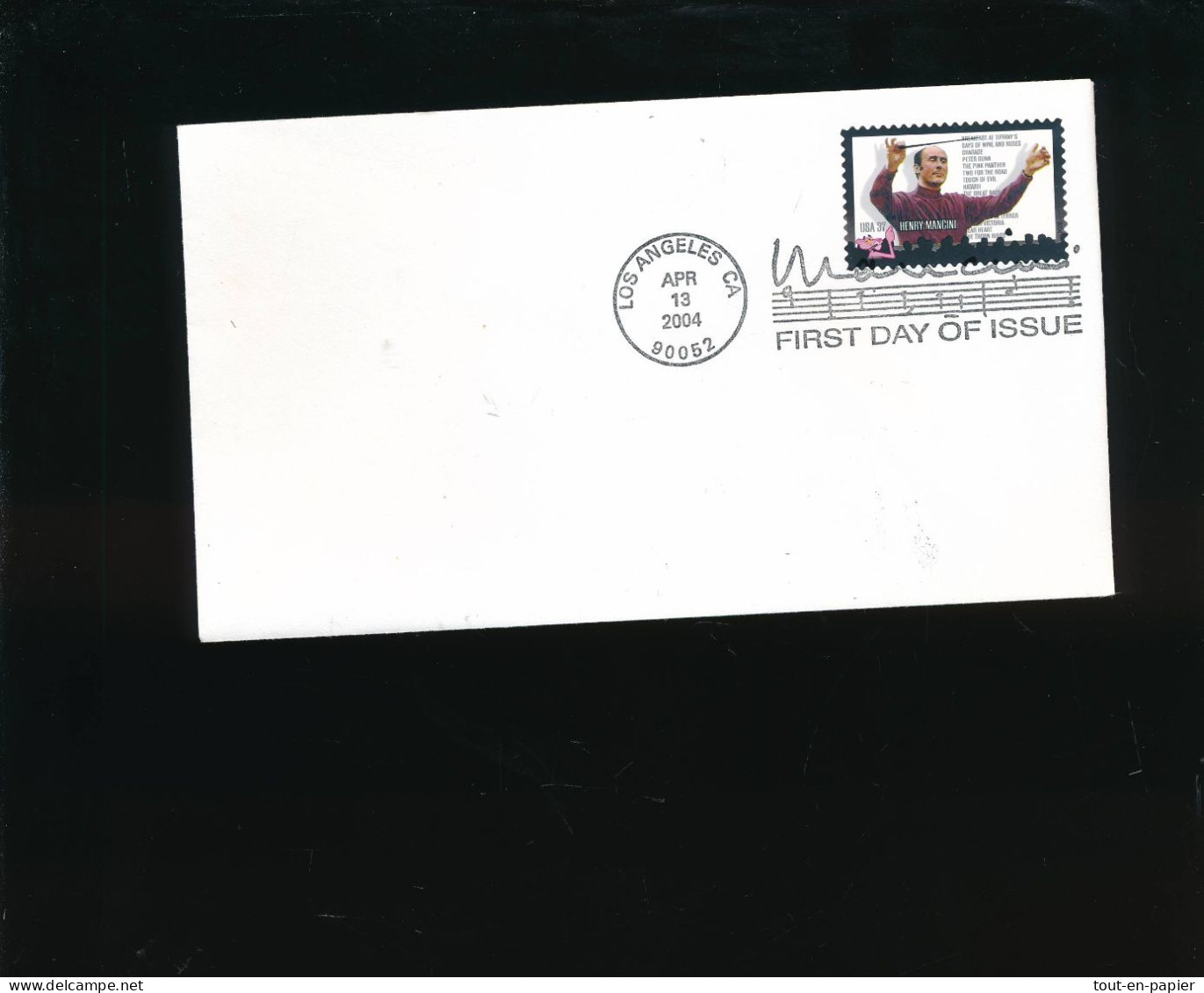 Enveloppe USA 2004 FDC  Henry Mancini - First Day Issue - 2001-2010