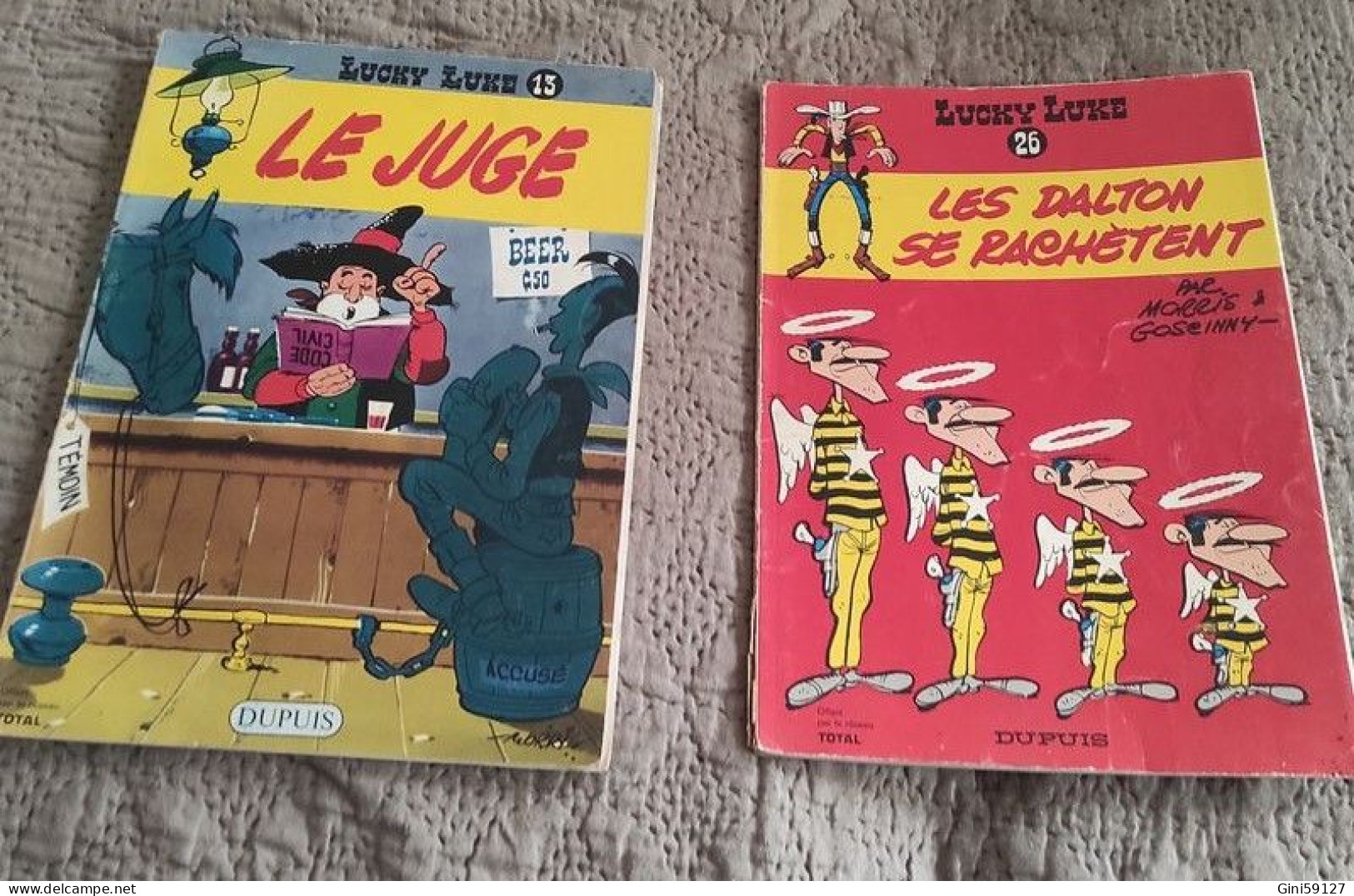 Lot De 6 Livres Lucky Luke - Paquete De Libros