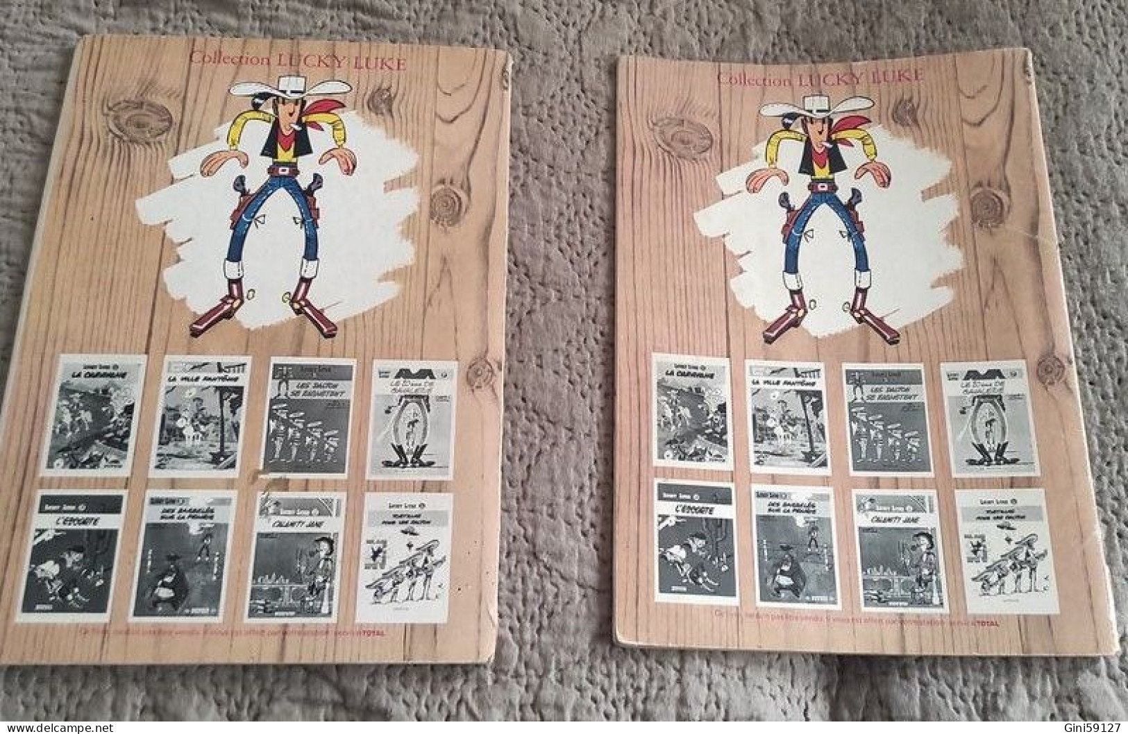 Lot de 6 livres lucky Luke