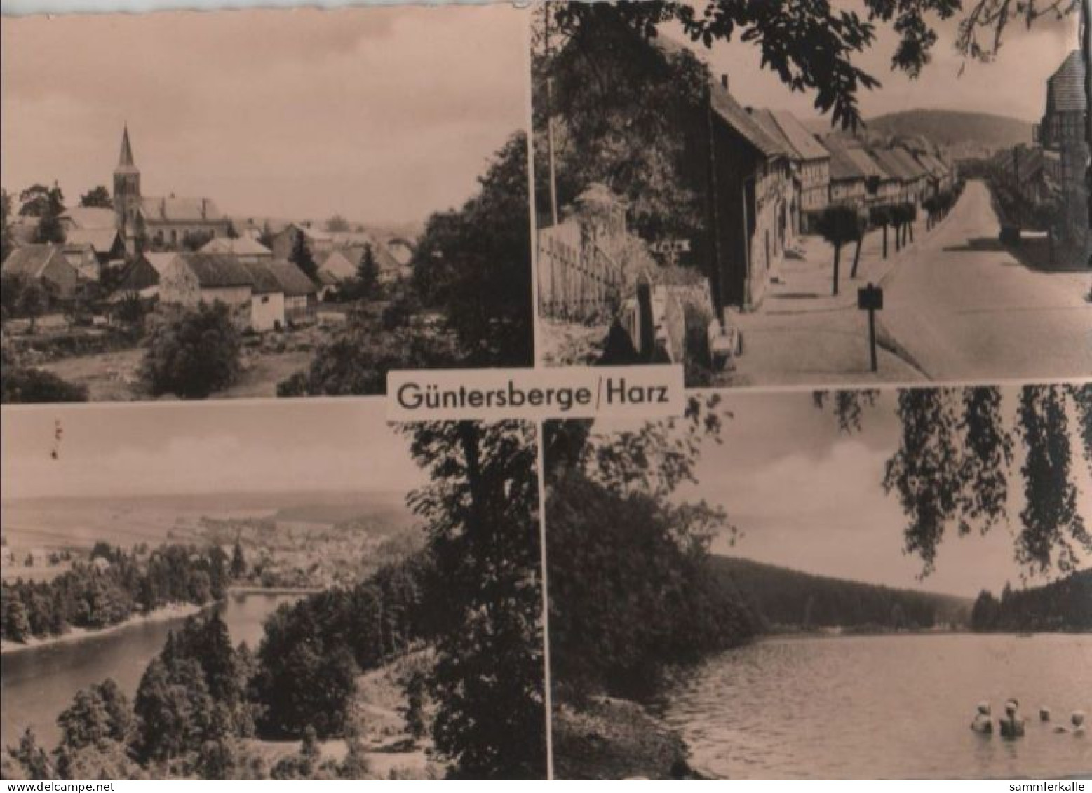 81807 - Güntersberge - Mit 4 Bildern - 1959 - Harzgerode