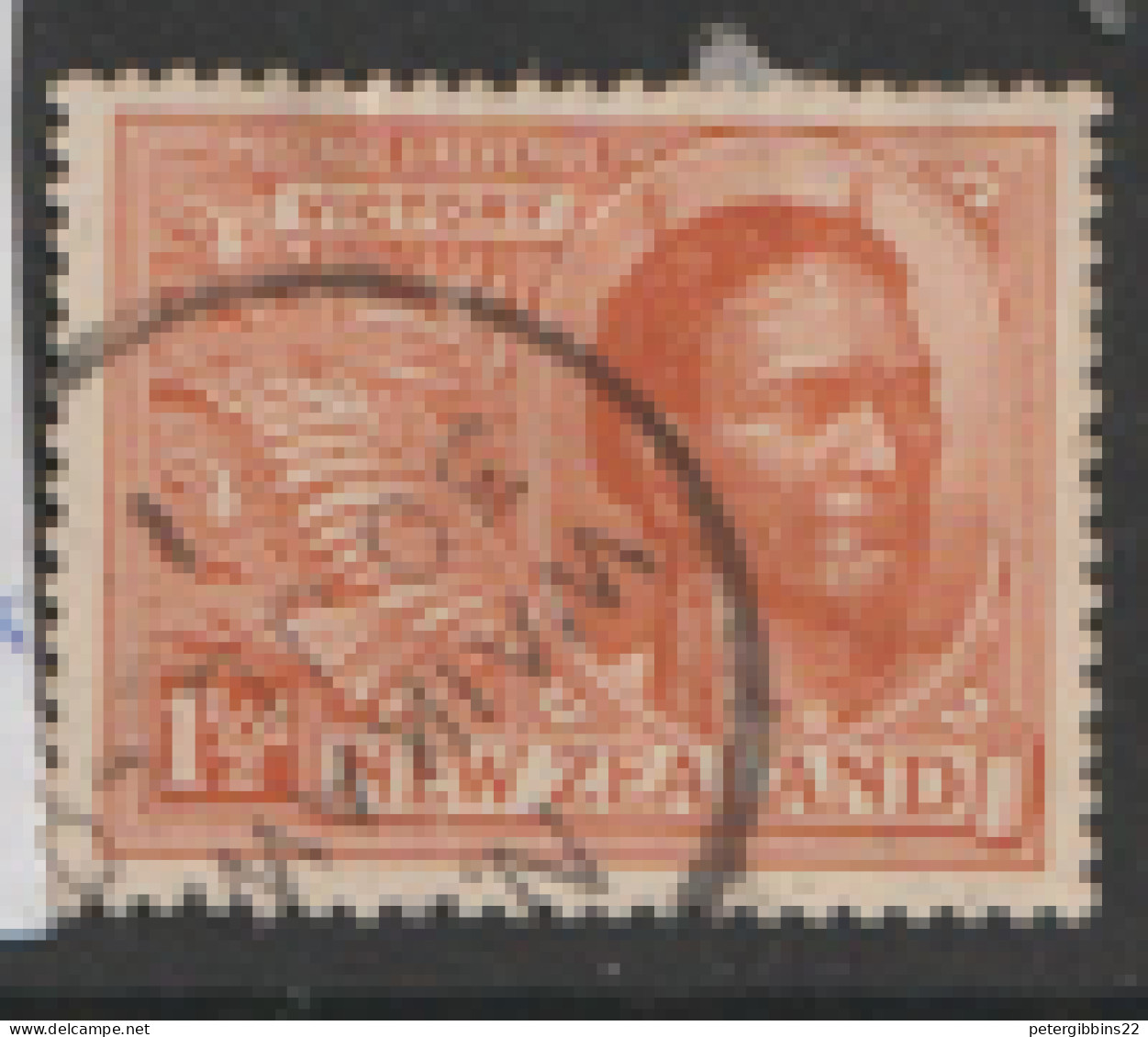 New  Zealand  1920 SG  455   1.1/2d Victory   Fine Used - Used Stamps
