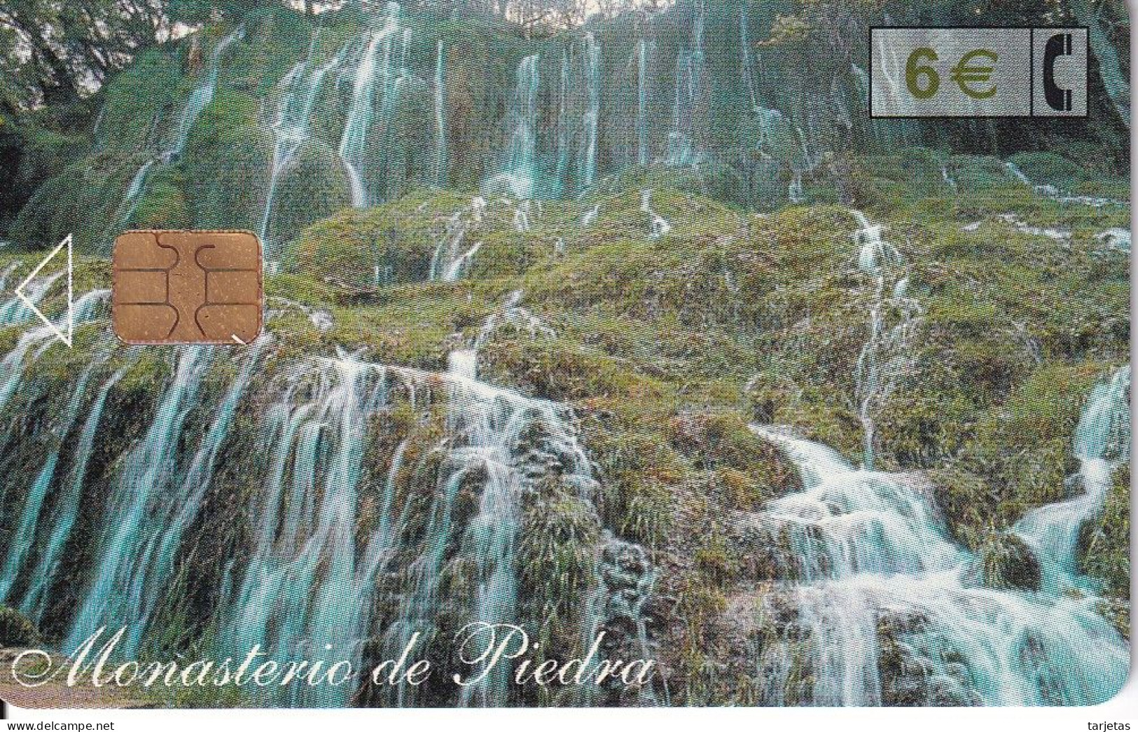 CP-263 TARJETA MONASTERIO DE PIEDRA DE TIRADA 31250 - Conmemorativas Y Publicitarias