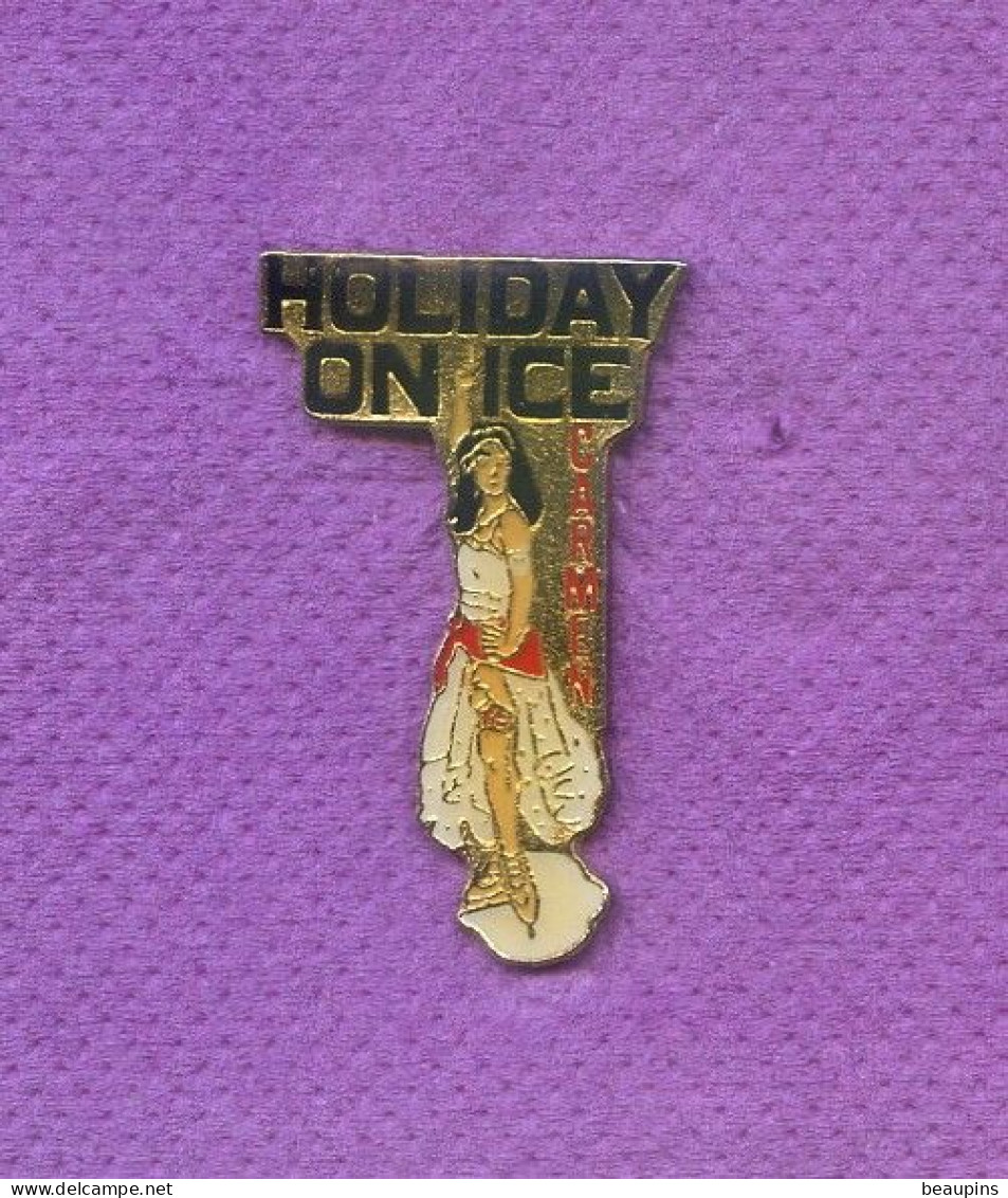Rare Pins Patinage Holiday On Ice Femme Carmen Femme Fille Pin Up N171 - Patinaje Artístico