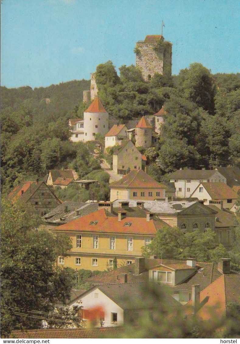 D-91788 Pappenheim - Blick Vom Weinberg Auf Stadt Und Burg (Detail) - Nice Stamp - Weissenburg