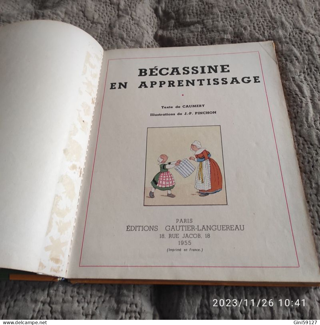 Bécassine En Apprentissage - Bücherpakete