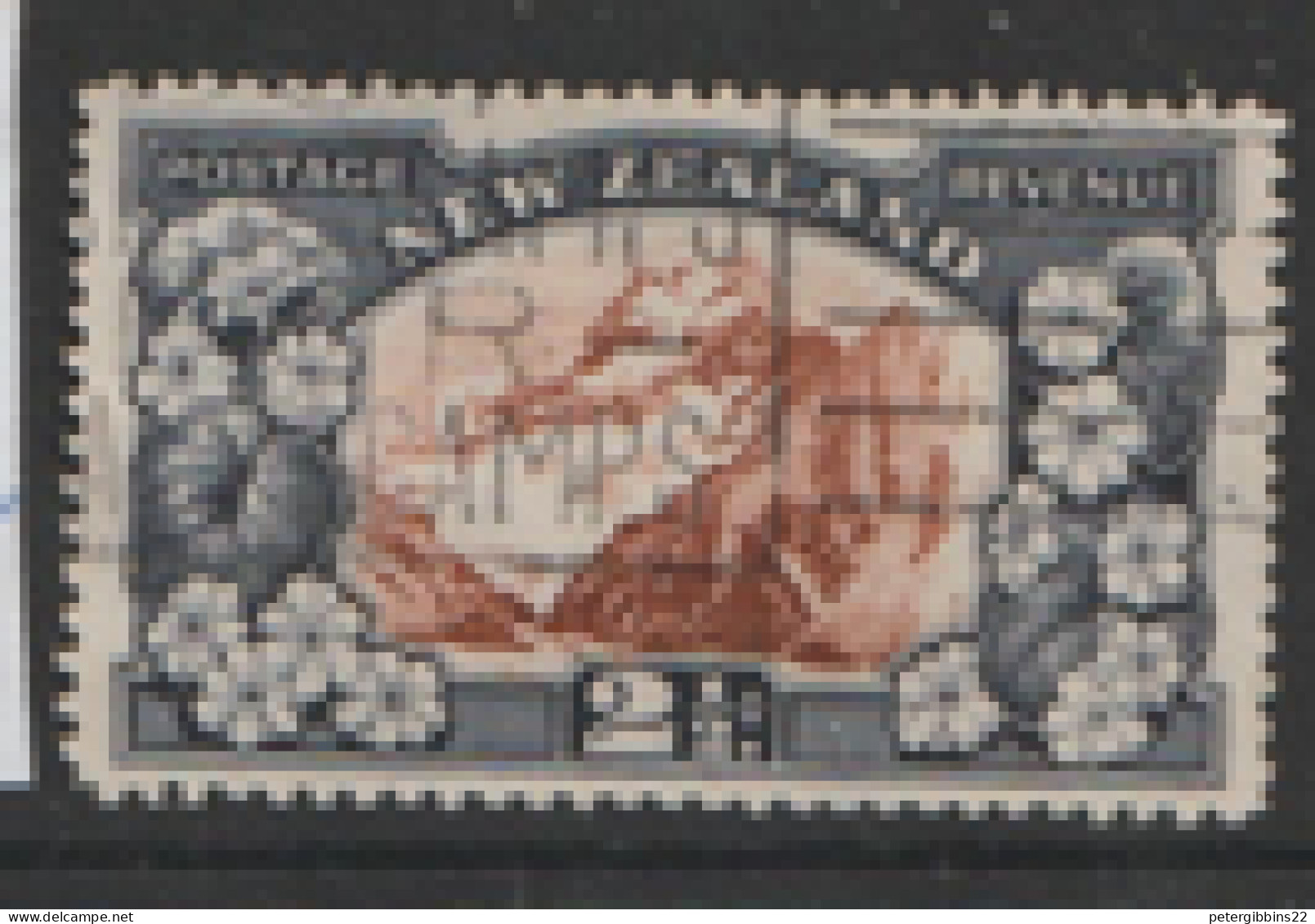 New  Zealand  1936 SG  581b  2.1/2d  Perf 14 Fine Used - Usados