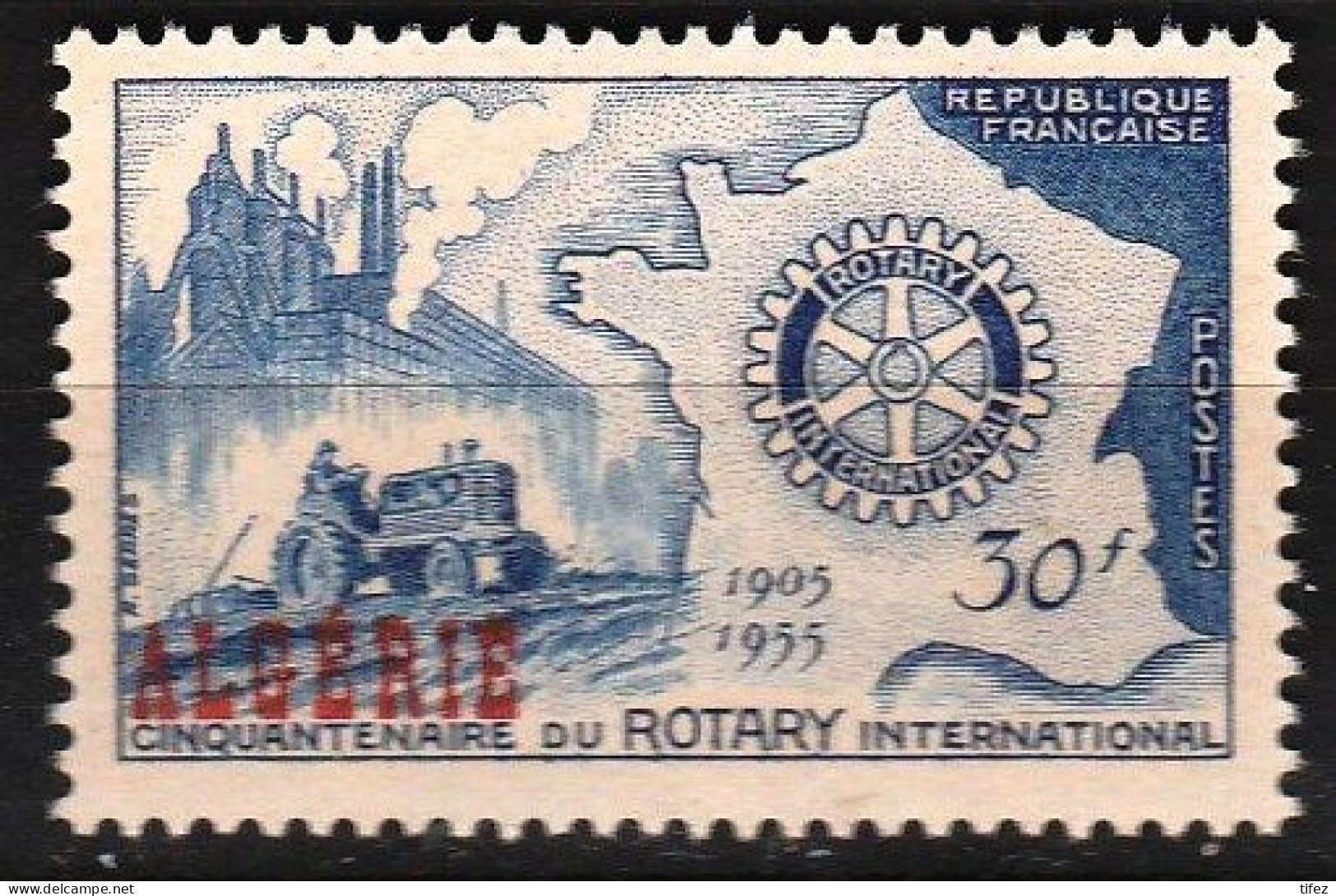 Année 1955-N°328 Neufs**MNH : Cinquantenaire Du Rotary International - Ongebruikt