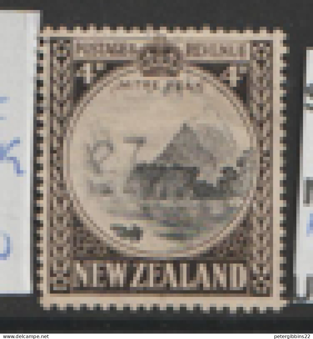 New  Zealand  1936 SG  583  4d Perf 14x14.1/2  Fine Used - Usados