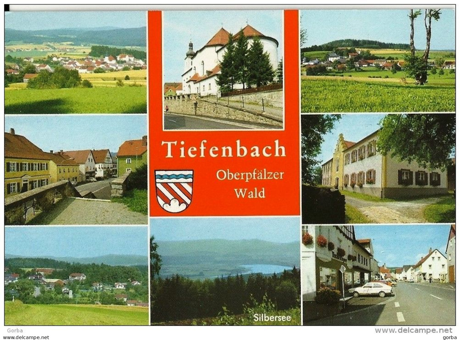 *CPM  - ALLEMAGNE - BAVIERE - TIEFENBACH - Oberpfälzer Wald - Multivues - Cham