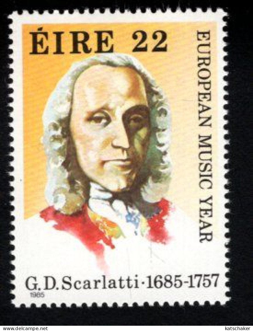 1998798302 1985  SCOTT 618 (XX) POSTFRIS  MINT NEVER HINGED - EUROPEEN MUSIC YEAR - SCARLATTI - Unused Stamps