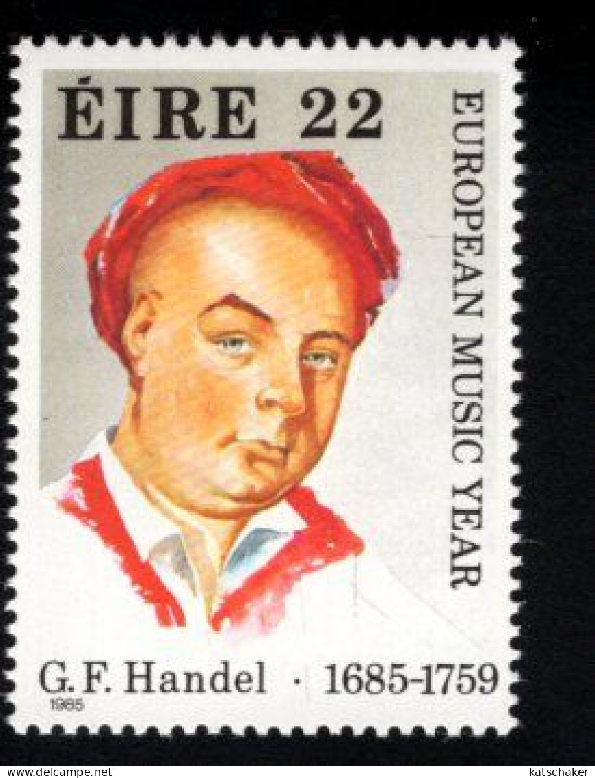 1998798371 1985  SCOTT 619 (XX) POSTFRIS  MINT NEVER HINGED - EUROPEEN MUSIC YEAR - HANDEL - Unused Stamps