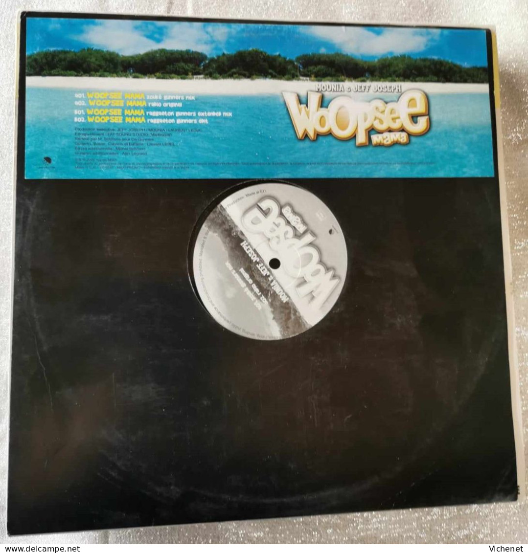 Mounia & Jeff Joseph – Woopsee Mama - Maxi - 45 Rpm - Maxi-Single