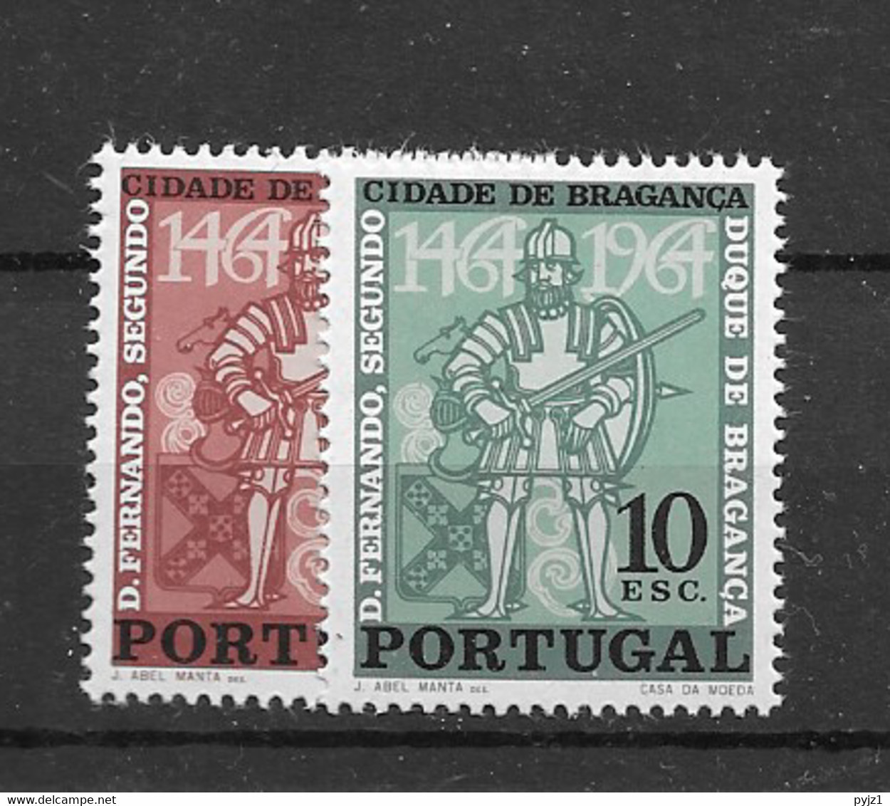 1965 MNH Portugal, Mi 977-8, Postfris** - Ungebraucht