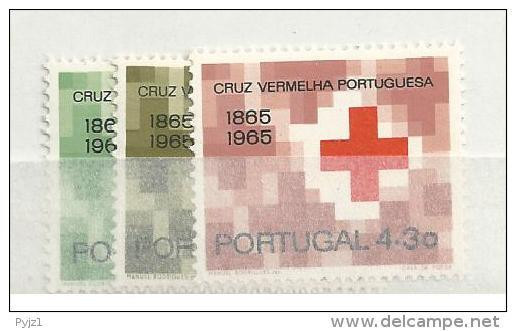 1965 MNH Portugal, Red Cross, Postfris - Neufs
