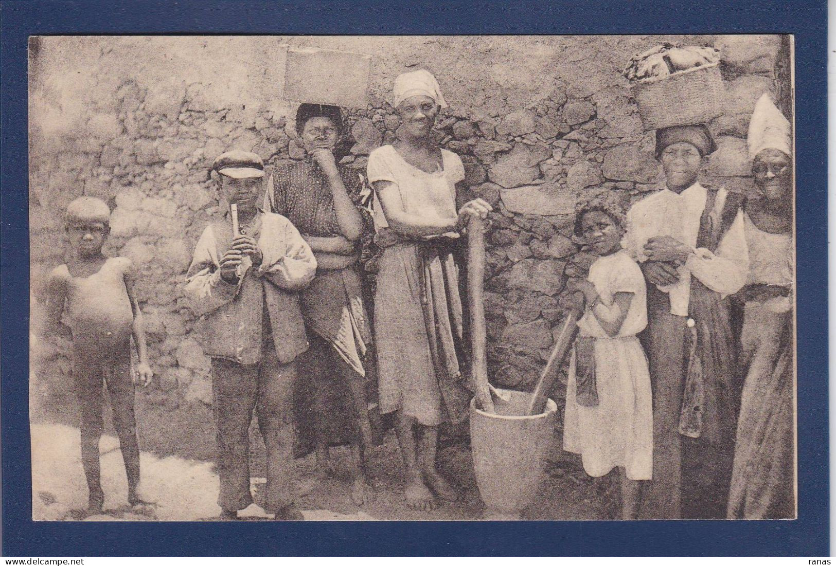 CPA Cap Vert Cabo Verde Colonie Portugal Sao Vicente Non Circulée - Cap Verde