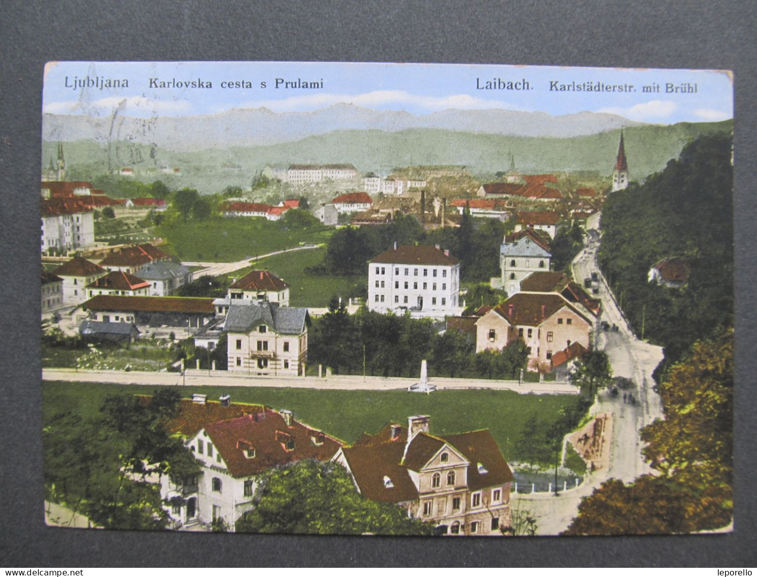 AK LAIBACH Ljubljana Karlovska Cesta 1915 /// D*59247 - Slovenia