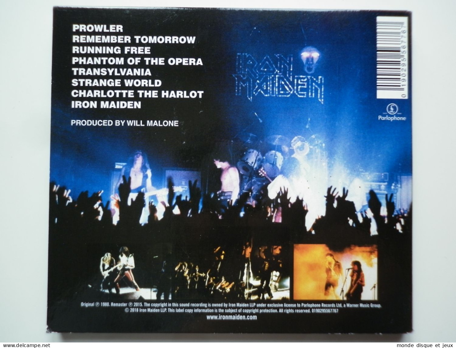 Iron Maiden Cd Album Digipack Iron Maiden - Otros - Canción Francesa