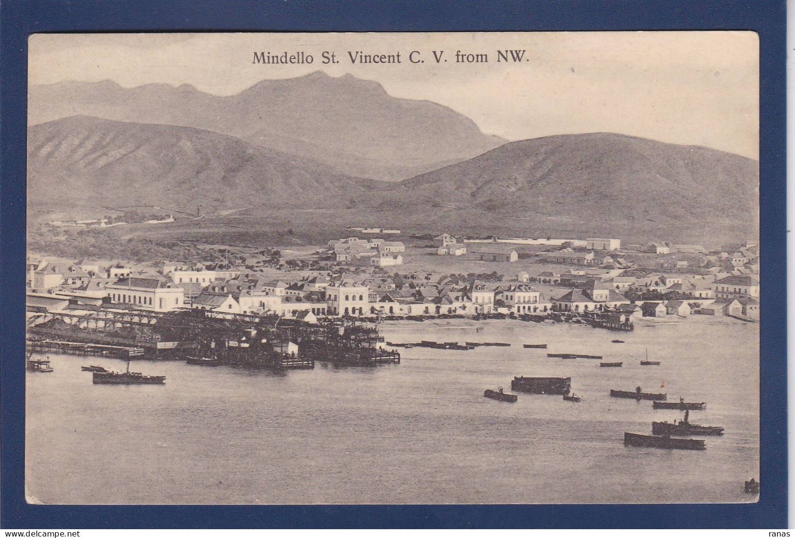 CPA Cap Vert Cabo Verde Colonie Portugal Sao Vicente Non Circulée - Capo Verde