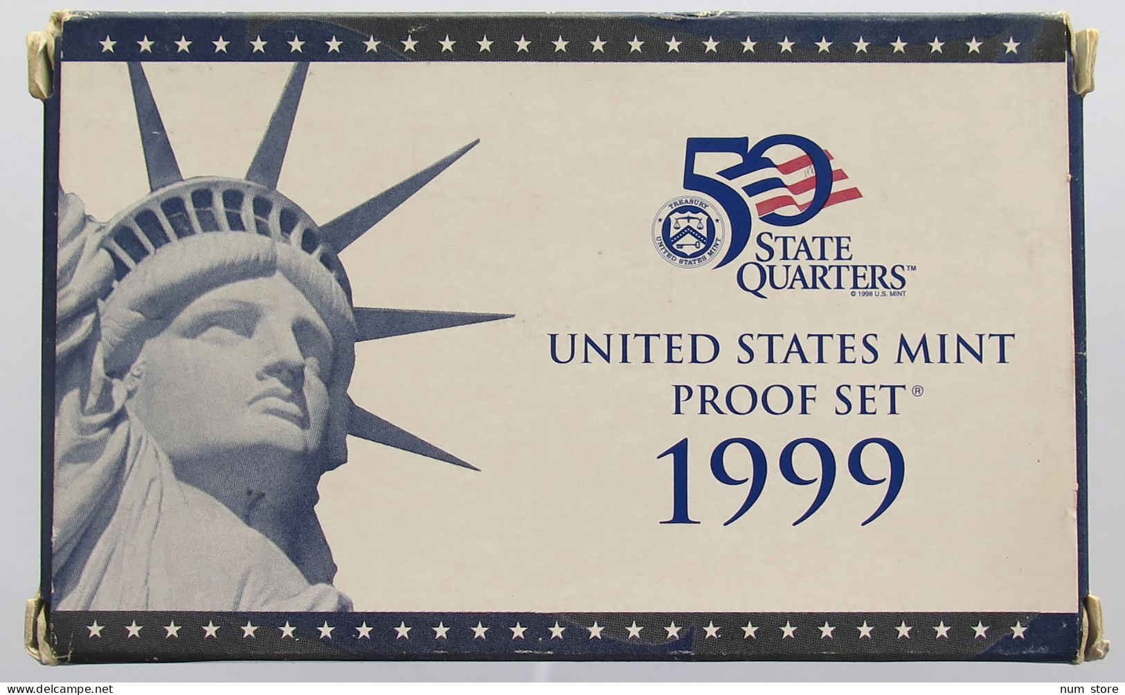 UNITED STATES OF AMERICA SET 1999 S PROOF #bs20 0013 - Proof Sets