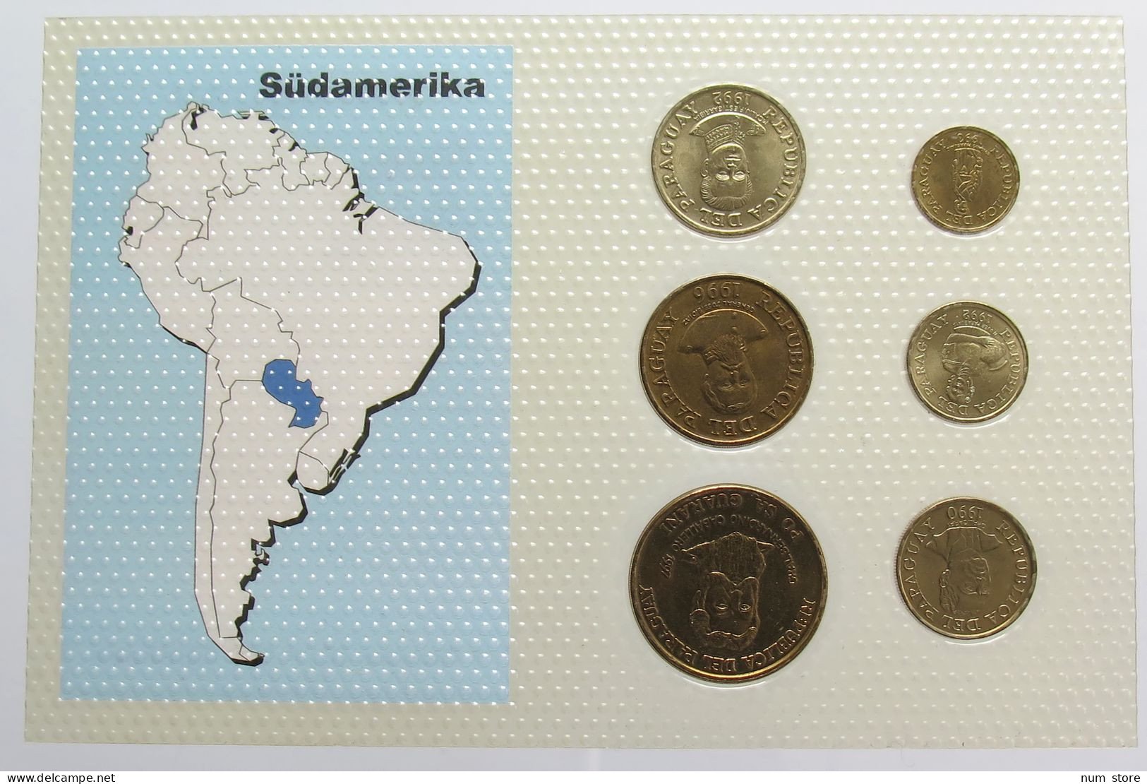 PARAGUAY SET UNC #bs19 0147 - Paraguay