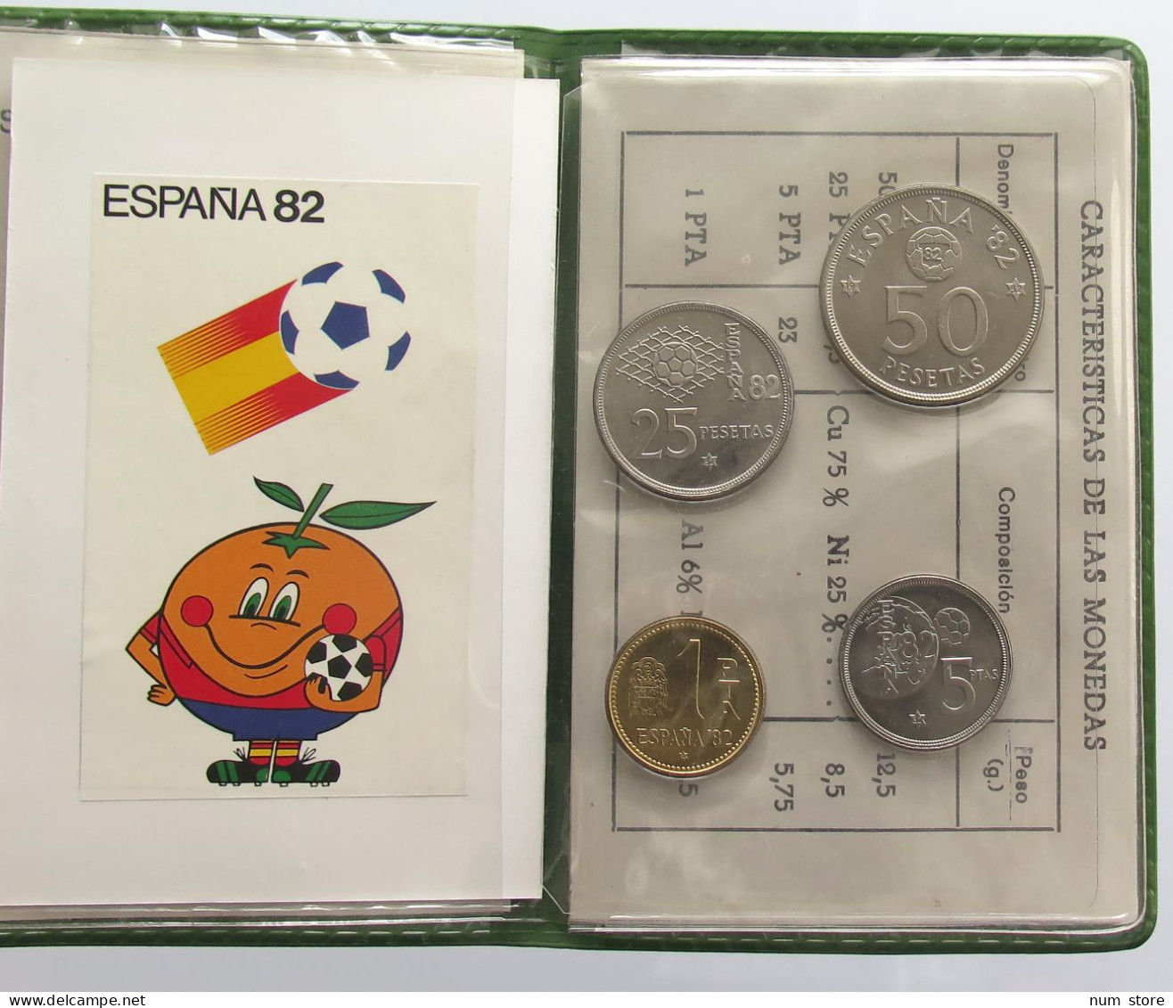 SPAIN SET 1980 82 #bs19 0101 - Mint Sets & Proof Sets