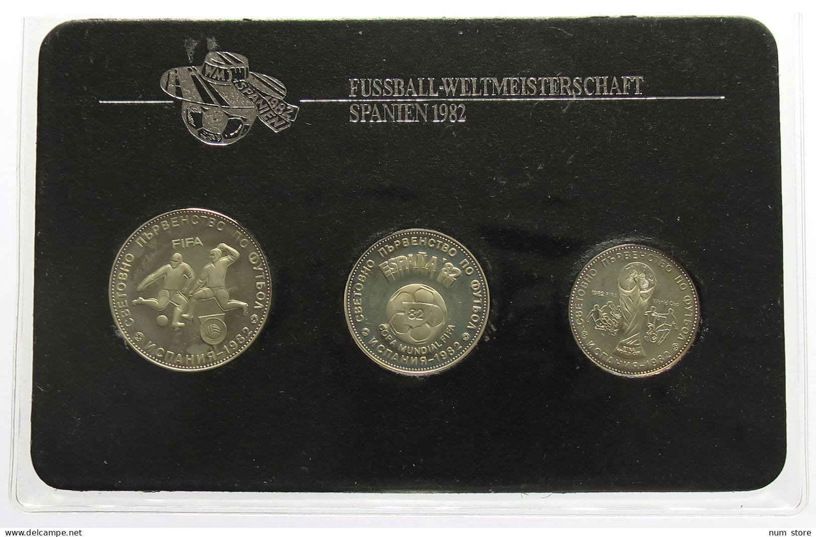 BULGARIA SET 1980 PROOF #bs19 0023 - Bulgaria