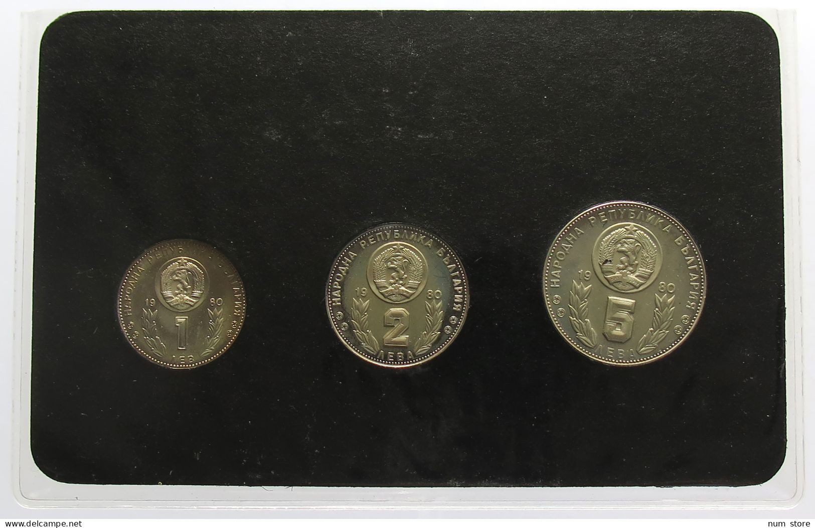 BULGARIA SET 1980 PROOF #bs19 0023 - Bulgarien