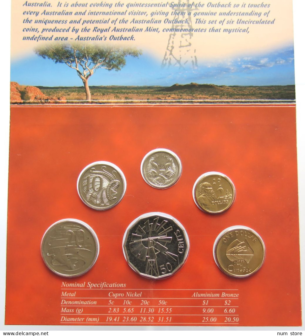 AUSTRALIA SET 2002 #bs19 0097 - Münz- Und Jahressets
