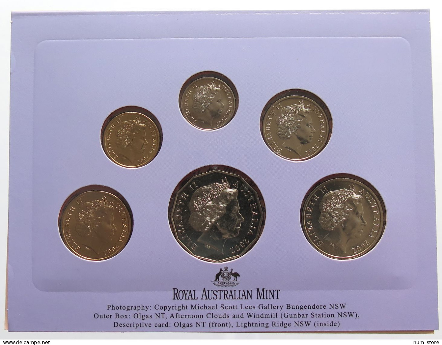 AUSTRALIA SET 2002 #bs19 0097 - Sets Sin Usar &  Sets De Prueba