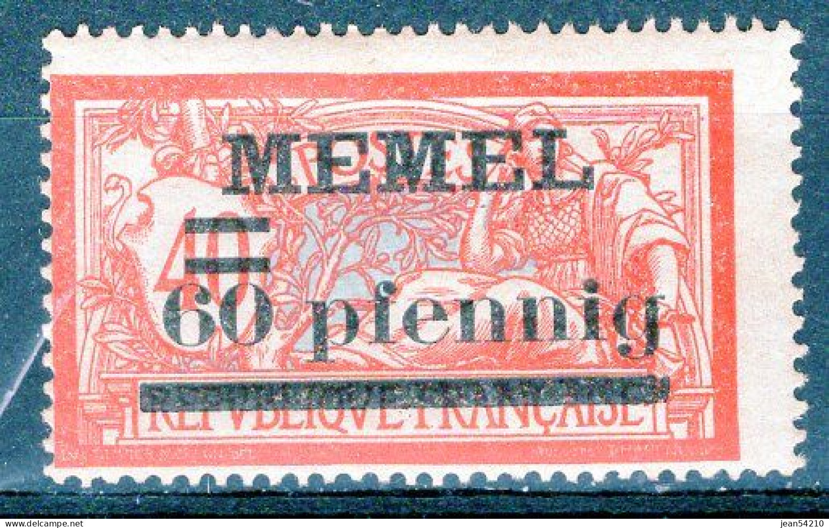 MEMEL - Timbre N°24 Neuf A/charnière - Unused Stamps