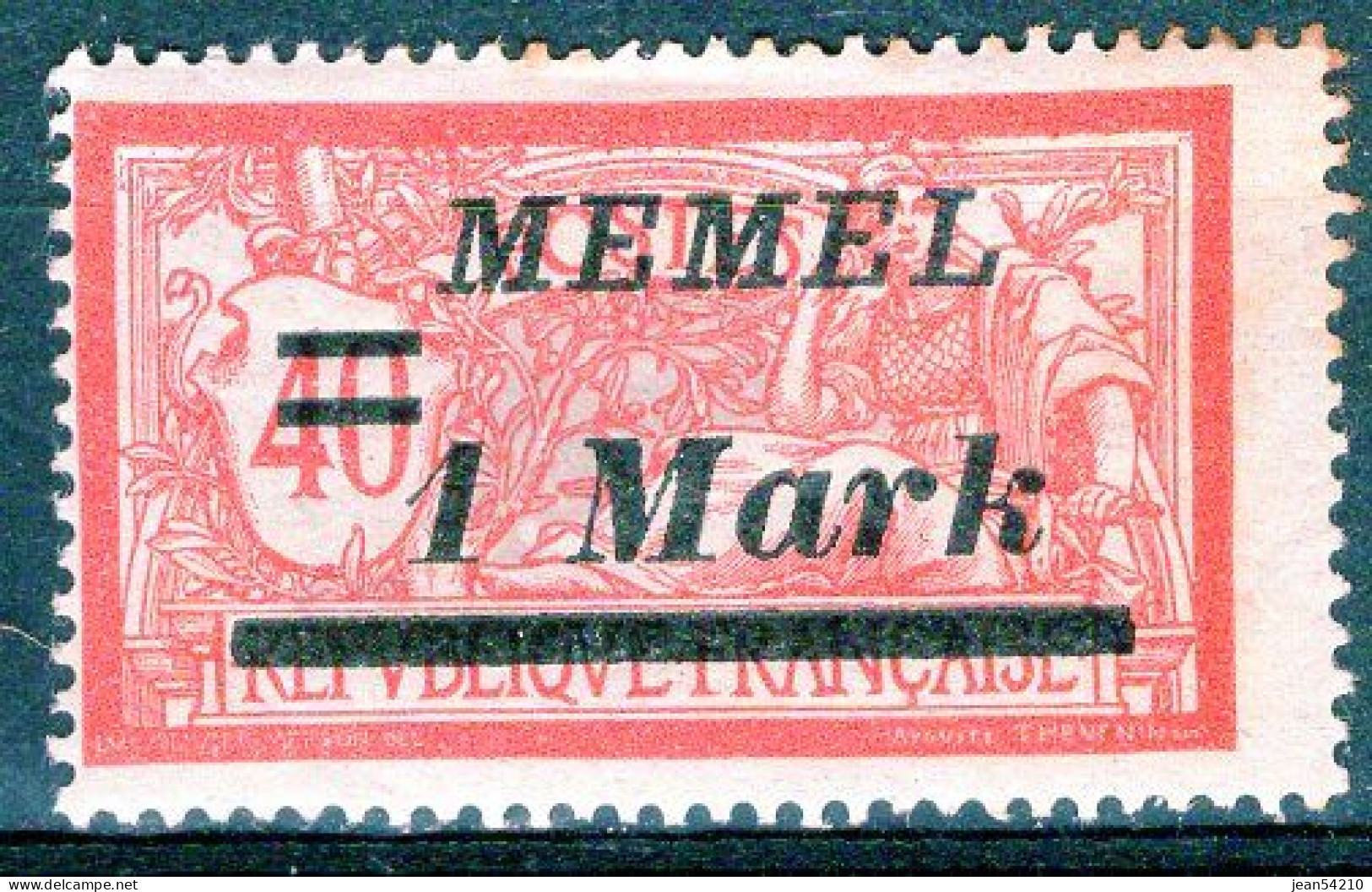 MEMEL - Timbre N°57 Neuf A/charnière - Unused Stamps