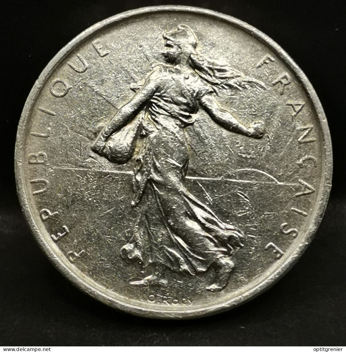 5 FRANCS SEMEUSE ARGENT 1963 FRANCE / SILVER (réf 2/3) - 5 Francs