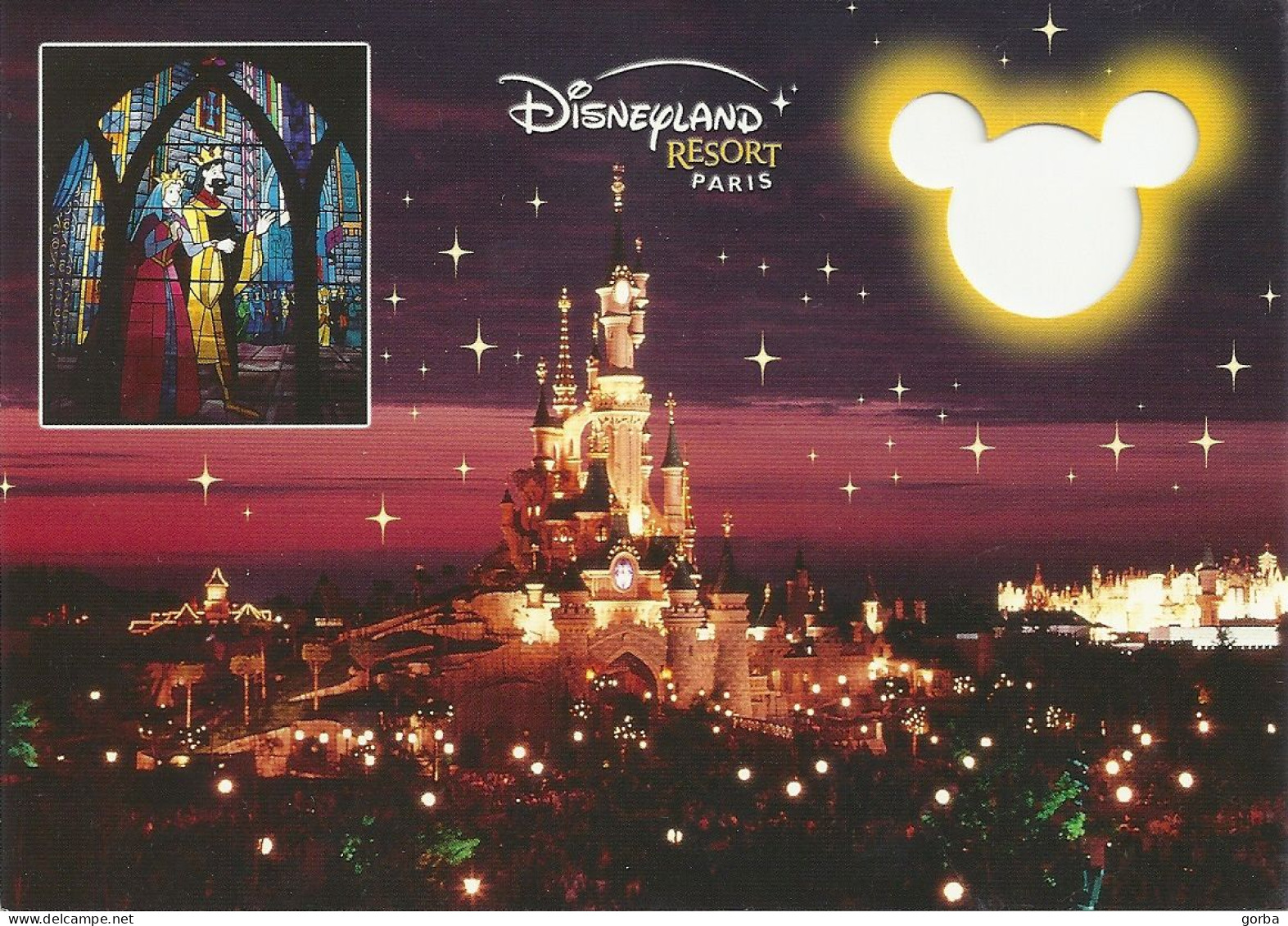 *CPM - Disneyland Paris - Fantasyland - Le Château De La Belle Au Bois Dormant - Mickey - Disneyland