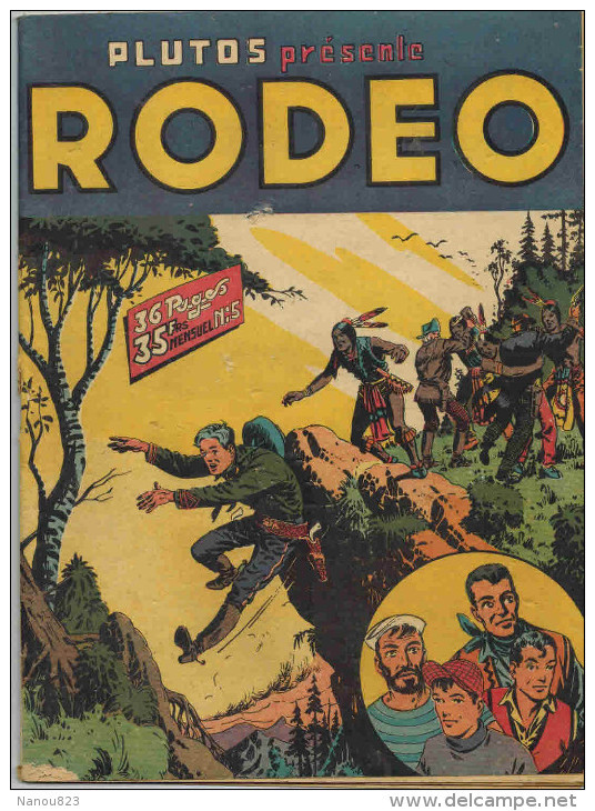 PLUTOS RODEO RARE N° 5 Mensuel DE Janvier 1952 LUG Proche Luxe - Rodeo