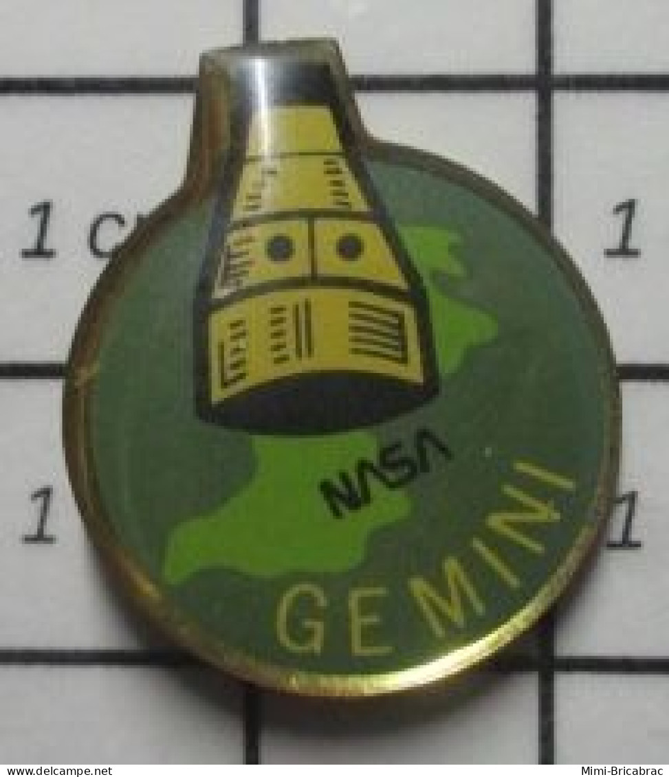 713B  Pin's Pins / Beau Et Rare / ESPACE / NASA CAPSULE GEMINI - Raumfahrt