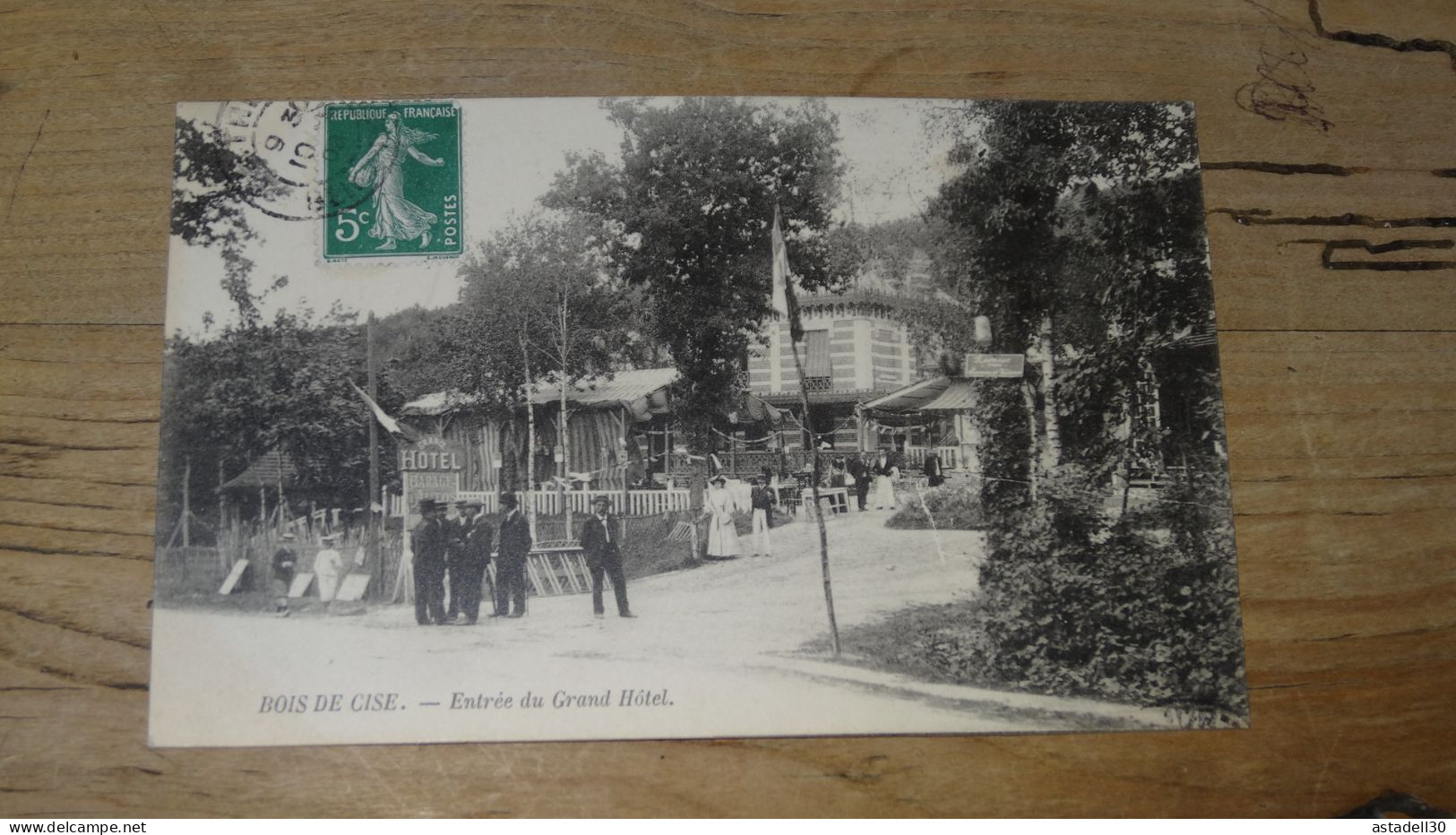 BOIS DE CISE : Entrée Du Grand Hotel ................ BD-17415 - Bois-de-Cise