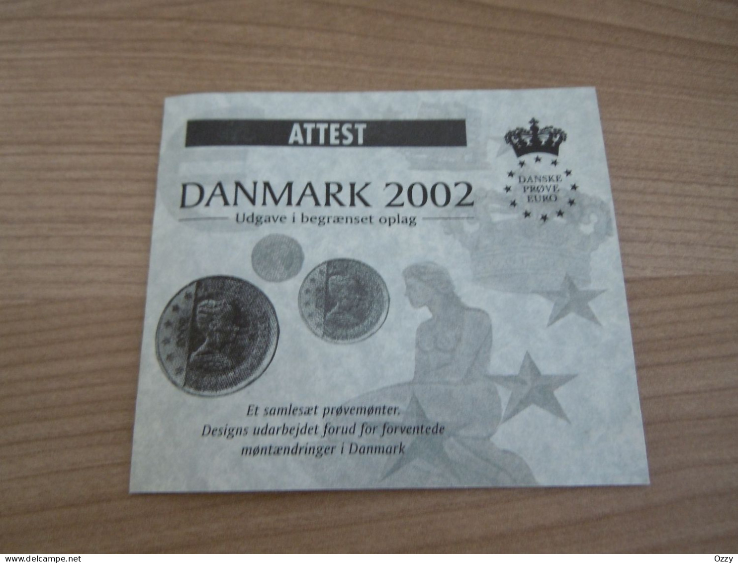 Denmark Probe Euro 2002 - Otros & Sin Clasificación