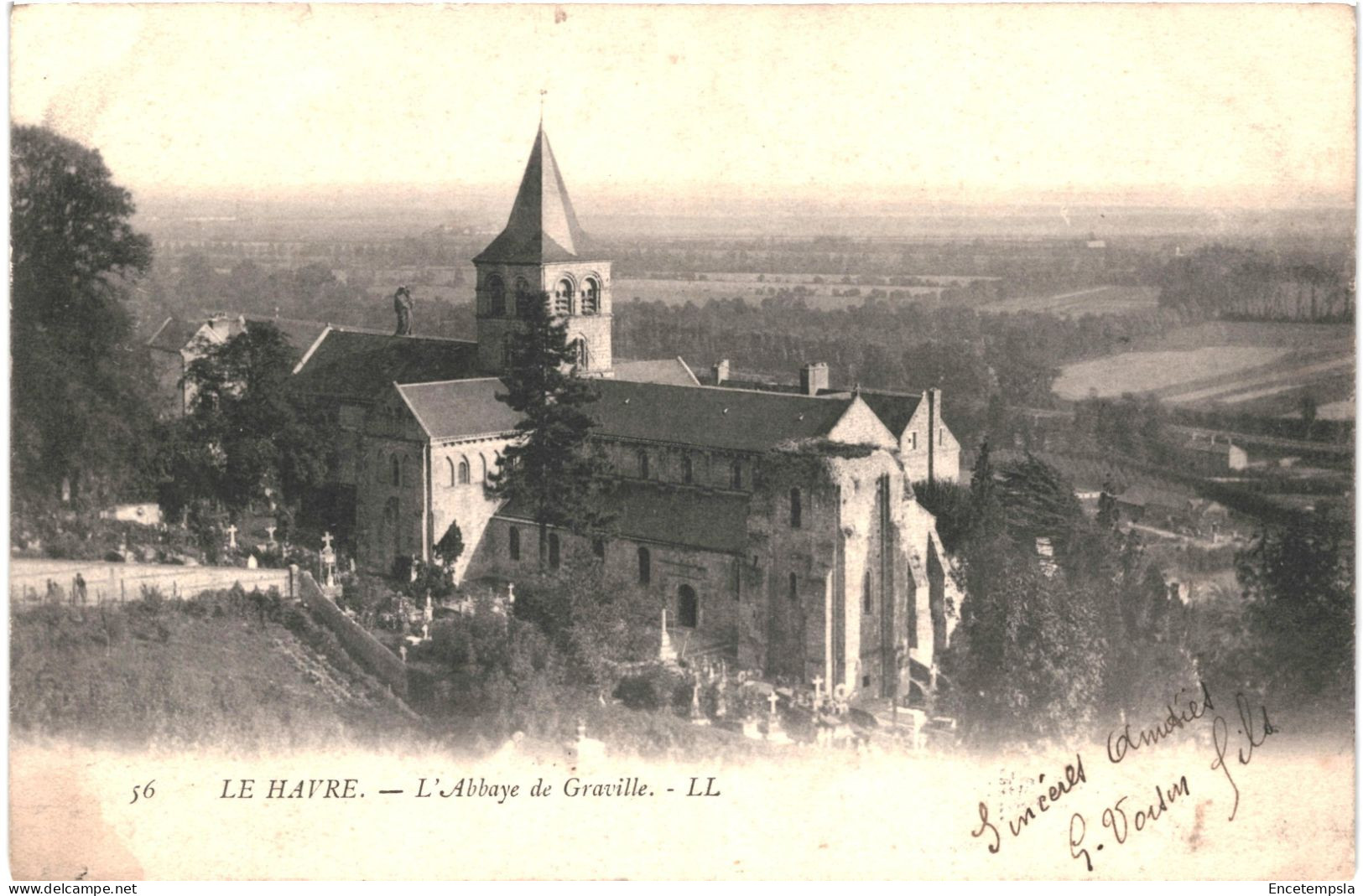 CPA Carte Postale  France Le Havre Abbaye De Graville 1904 VM79291 - Graville